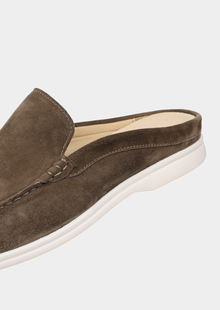 Marina Suede Slipper olive image 9 #color_olive