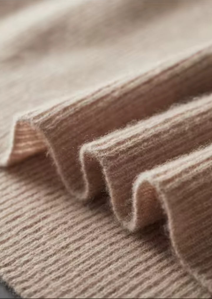 The Pure Merino Two-Tone Zip Sweater Polo