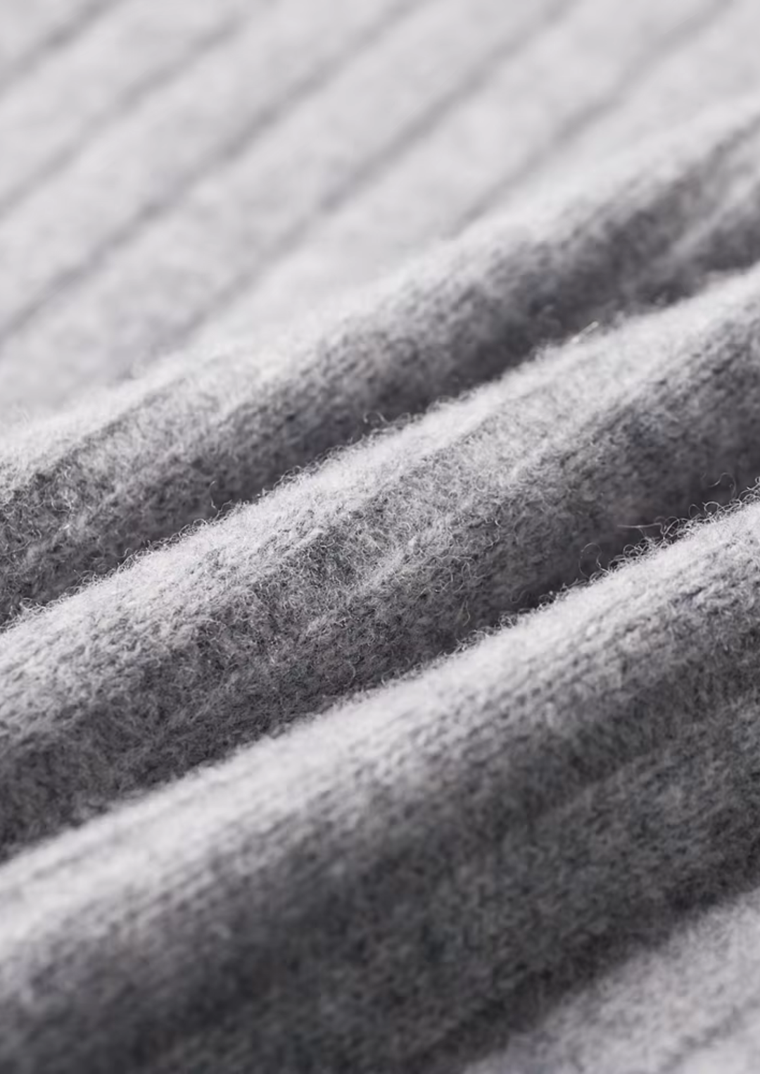 Pure Merino Patterned Zip Cardigan light gray image 6 #color_light-gray