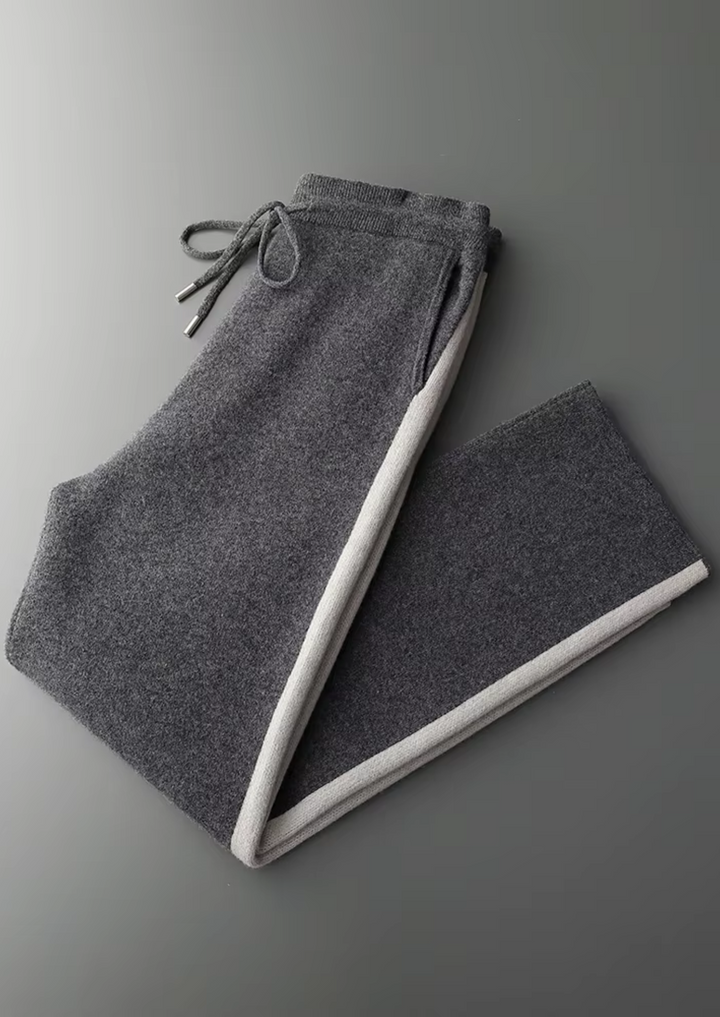 Pure Merino Wide Leisure Trousers dark gray image 3 #color_dark-gray