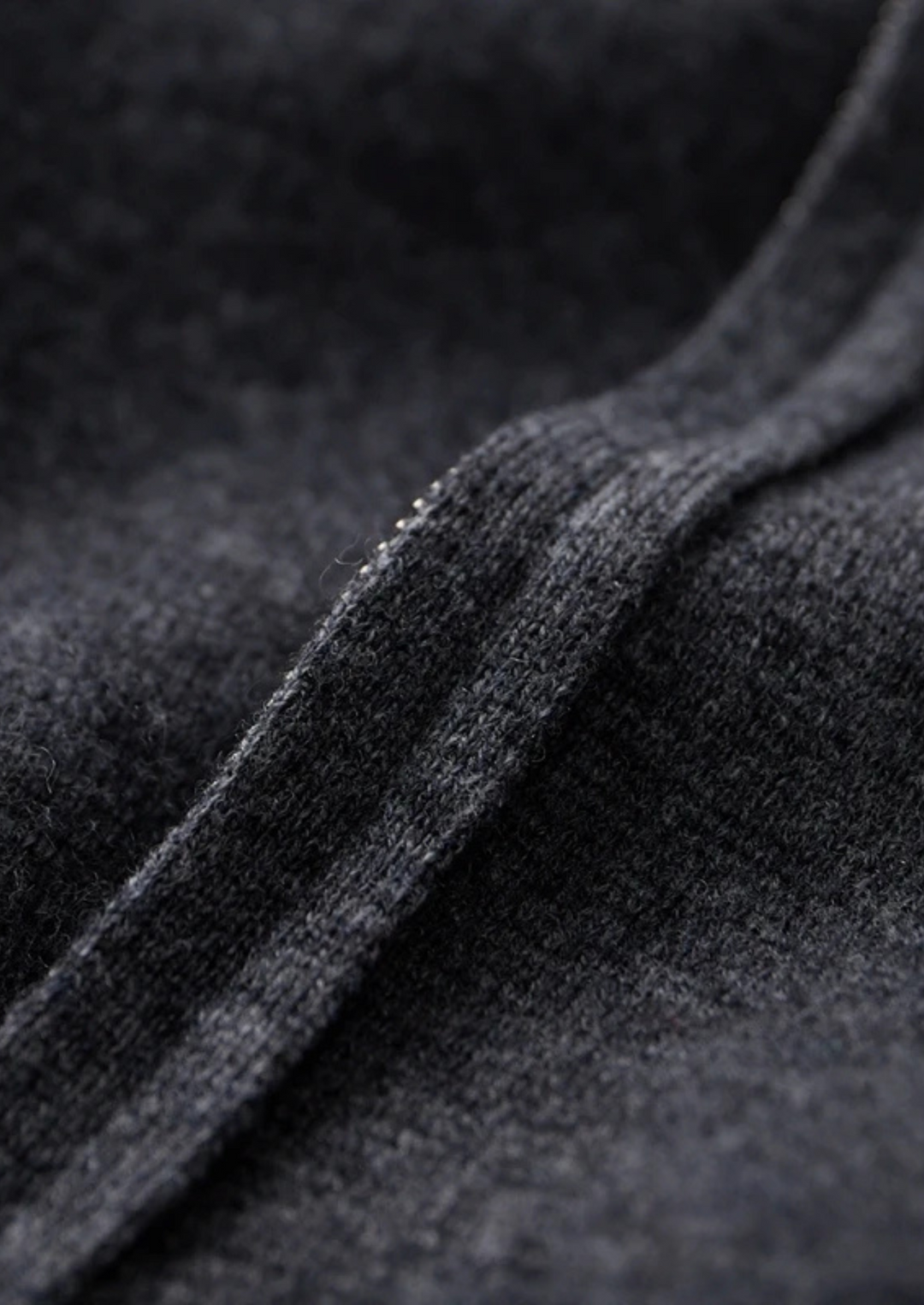 Cashmere Zip Hoodie dark gray image 8 #color_dark-gray