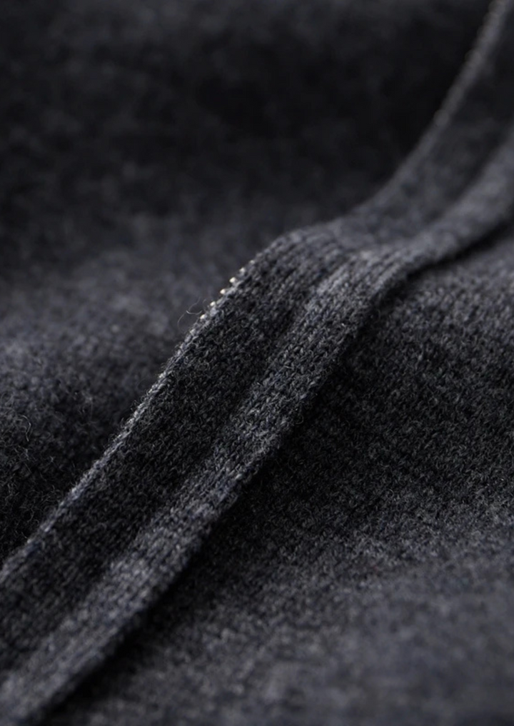 Cashmere Zip Hoodie dark gray image 8 #color_dark-gray