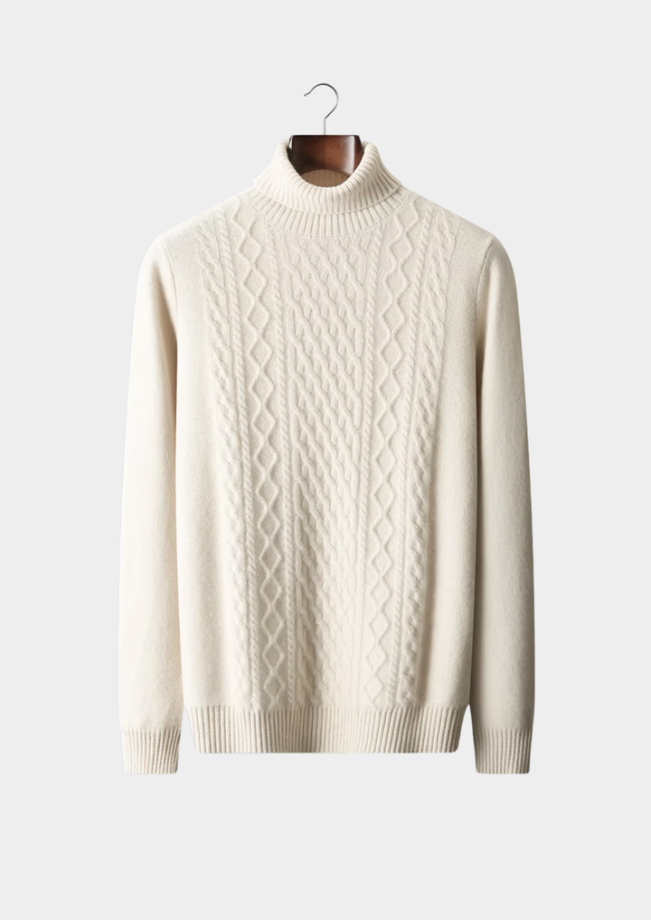 Pure Merino Wintertime Rollneck cream white image 1 #color_cream-white