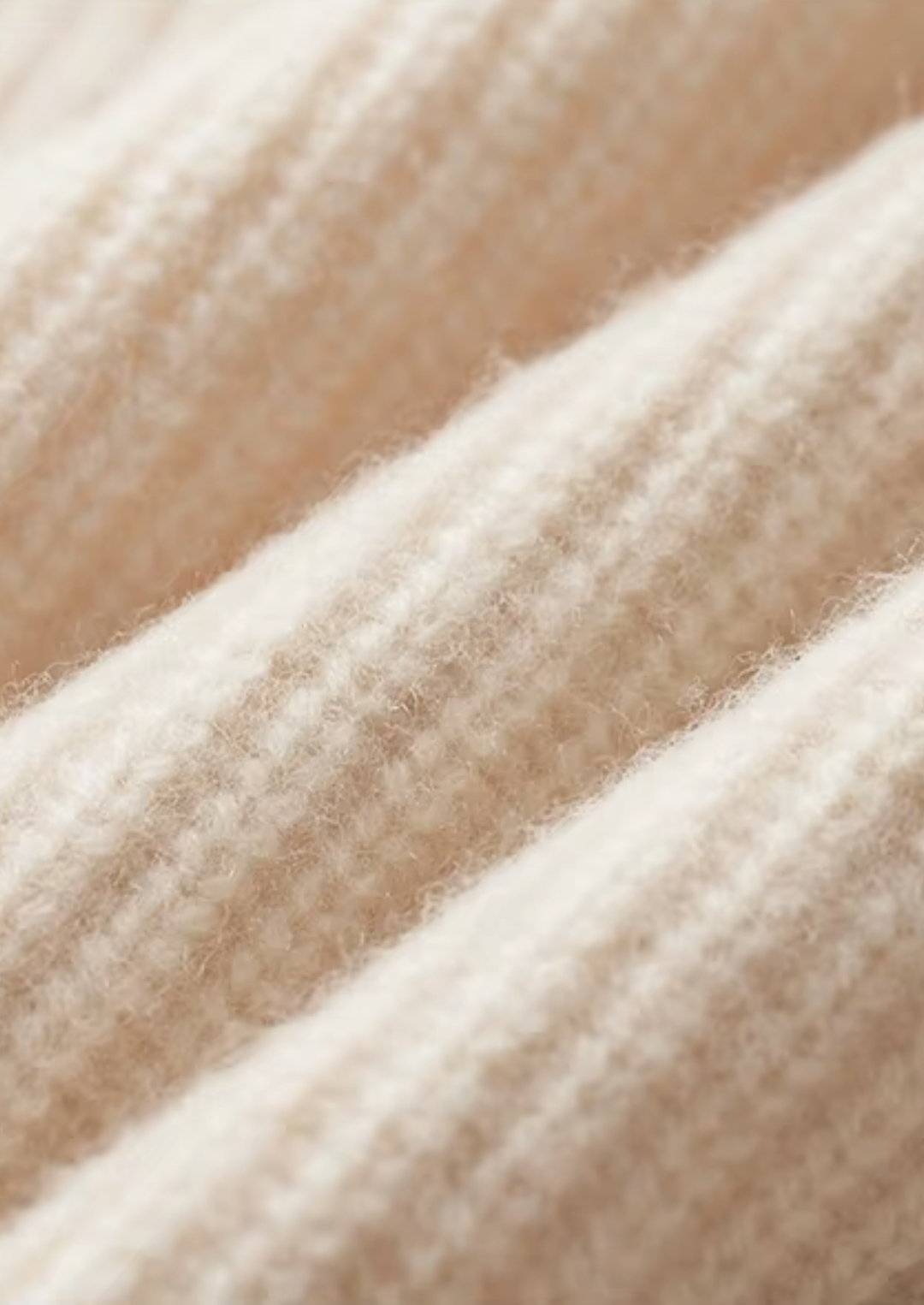 Pure Merino Half-Zip Hoodie ivory image 5 #color_ivory