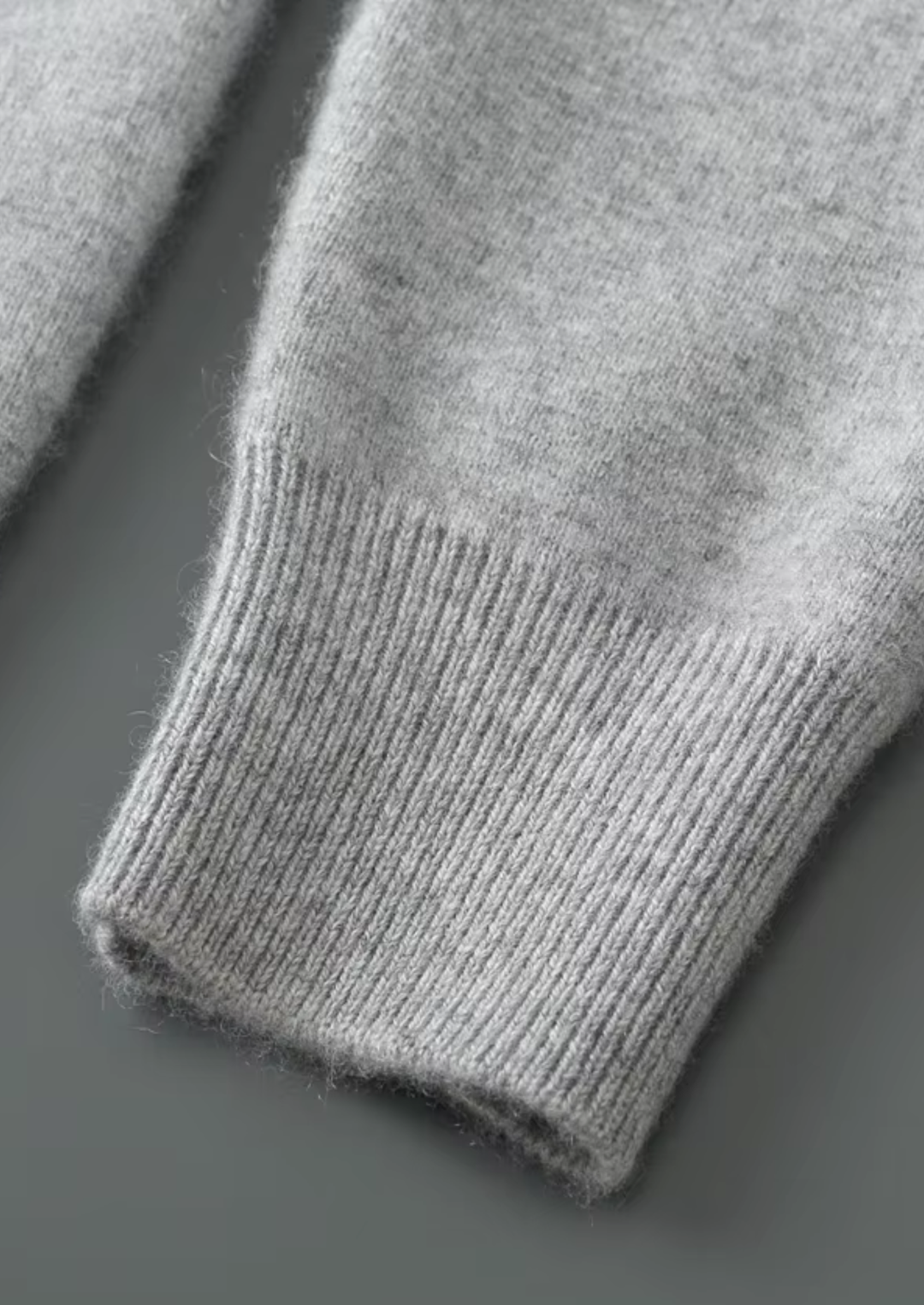 Pure Merino Cardigan gray image 5 #color_gray