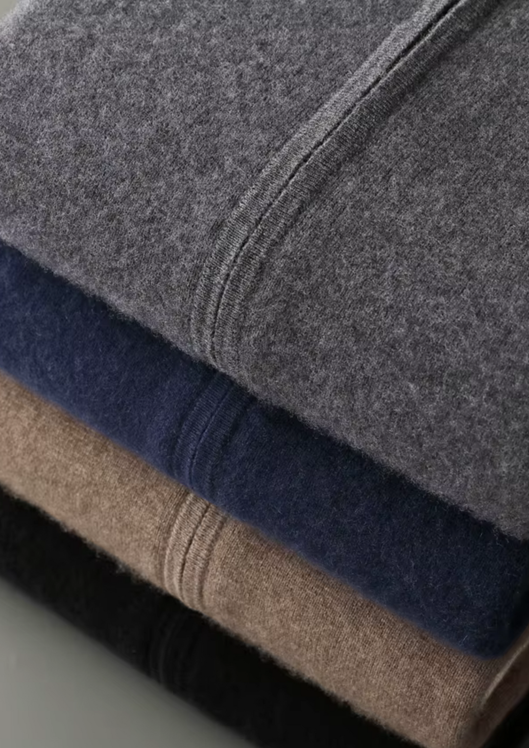 Pure Extra-Fine Merino Wool Damien Set navy blue image 12 #color_navy-blue