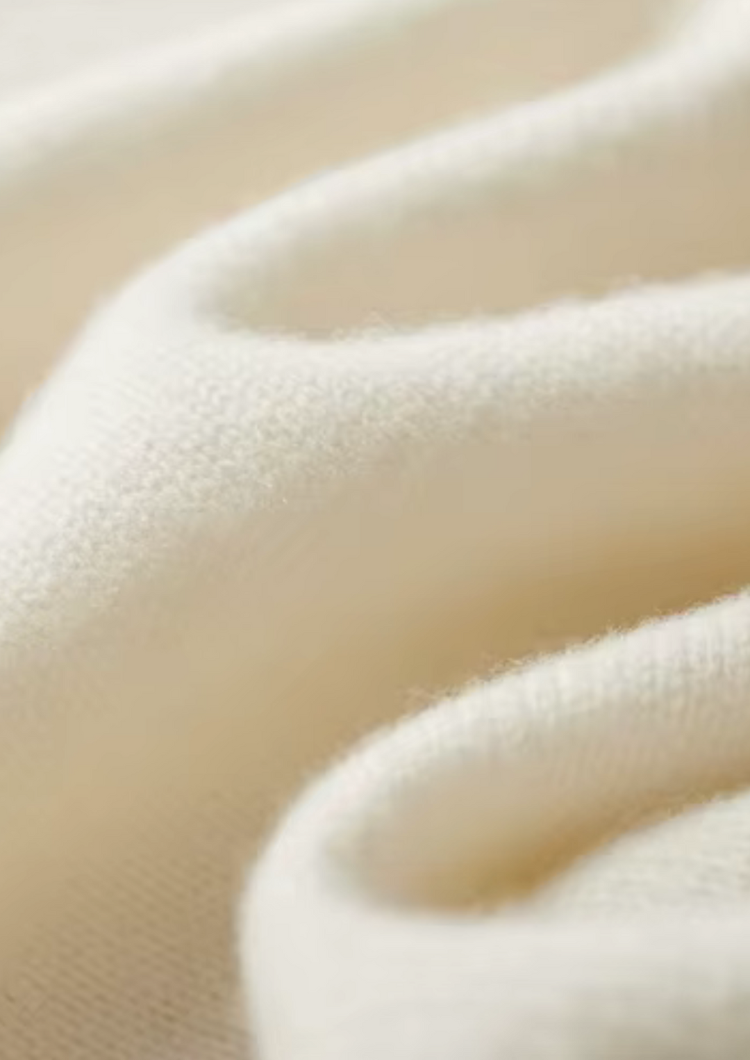 Pure Merino Two Tone Zip Cardigan ivory image 4 #color_ivory