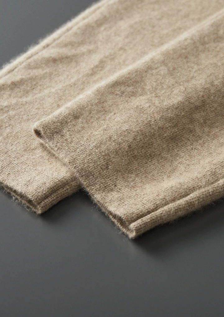 Premium Cashmere Denis Leisure Set sand image 10 #color_sand