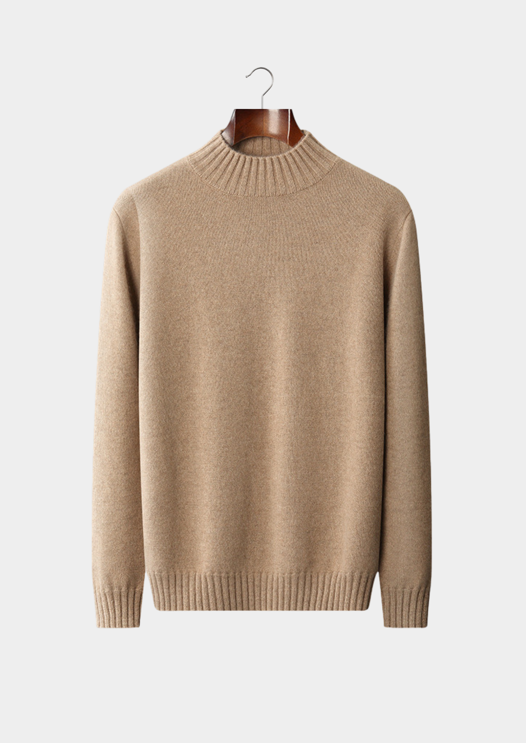 Pure Cashmere Mockneck Sweater beige image 1 #color_beige