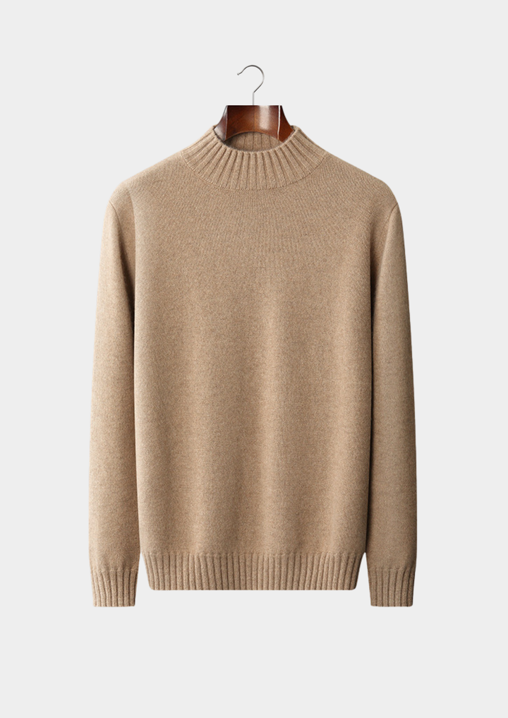 Pure Cashmere Mockneck Sweater beige image 1 #color_beige
