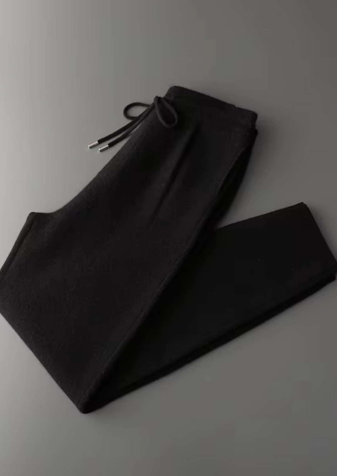 Cashmere Pleated Trousers black image 1 #color_black