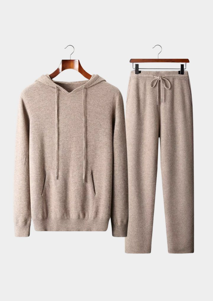 Pure Extra-Fine Merino Wool Savro Set beige image 1 #color_beige