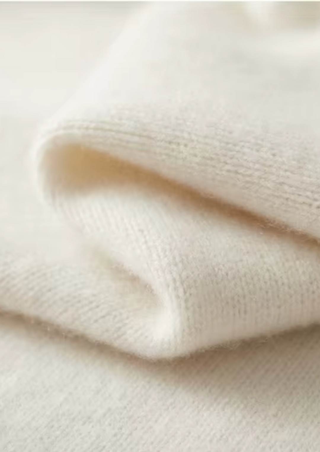 Pure Merino Button Sweater ivory image 3 #color_ivory