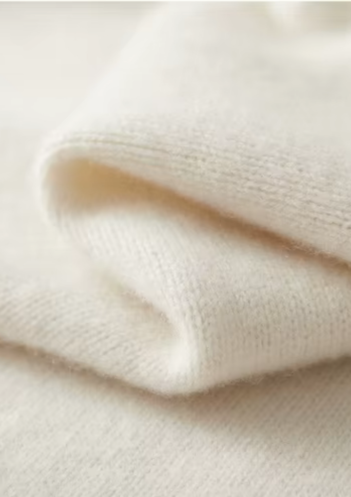 Pure Merino Button Sweater ivory image 3 #color_ivory