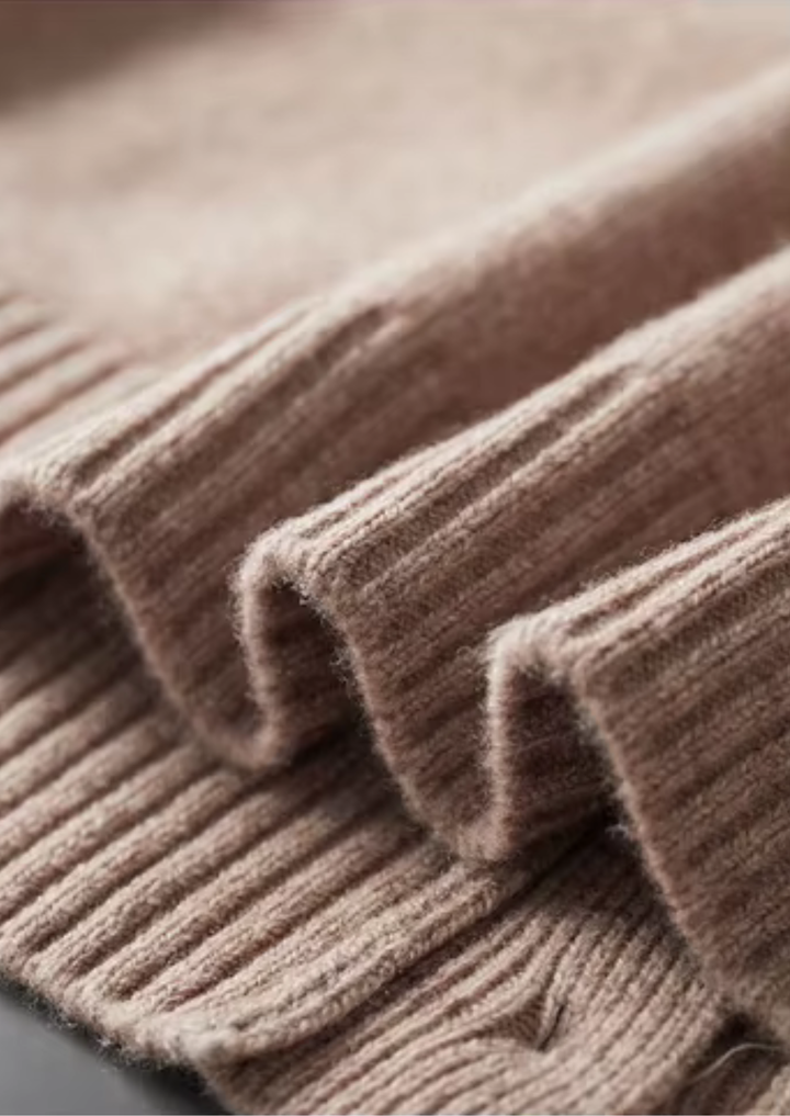 Pure Merino Button Cardigan beige image 3 #color_beige