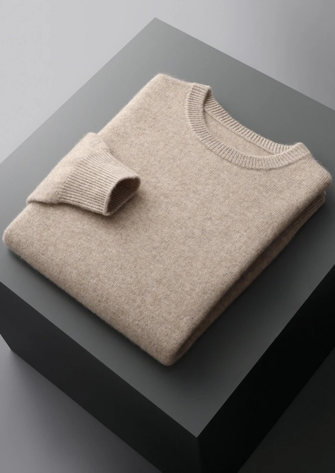 Pure Merino Crewneck camel image 1 #color_camel