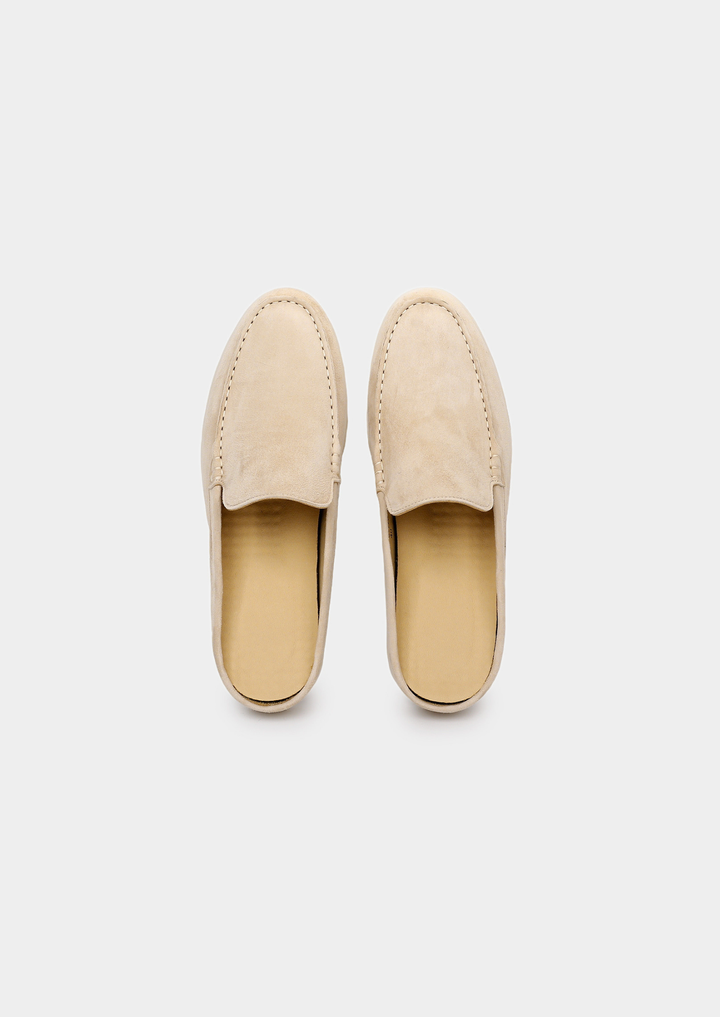 Marina Suede Slipper ivory image 5 #color_ivory