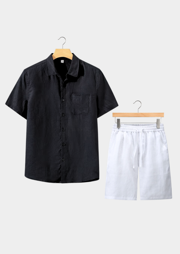 Dolcevita Shortsleeve Summer Set black/white image 1 #color_black