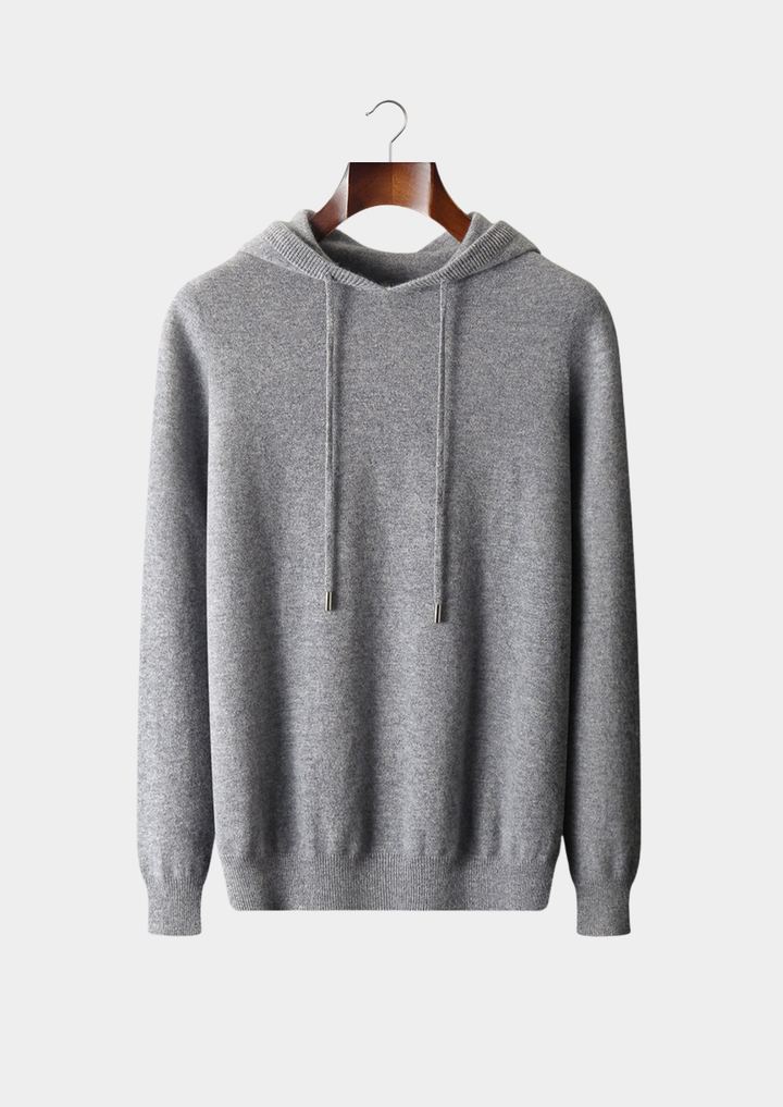 The Pure Merino Leisure Hoodie light gray image 1 #color_light-gray