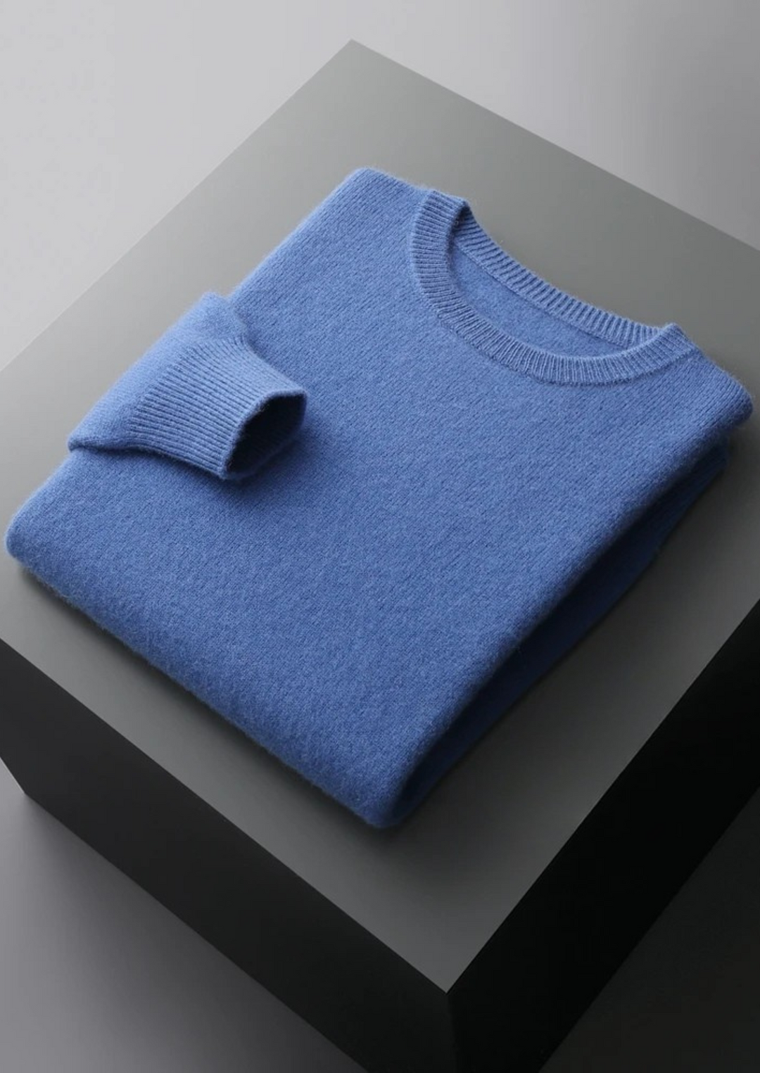Pure Merino Crewneck blue image 1 #color_blue