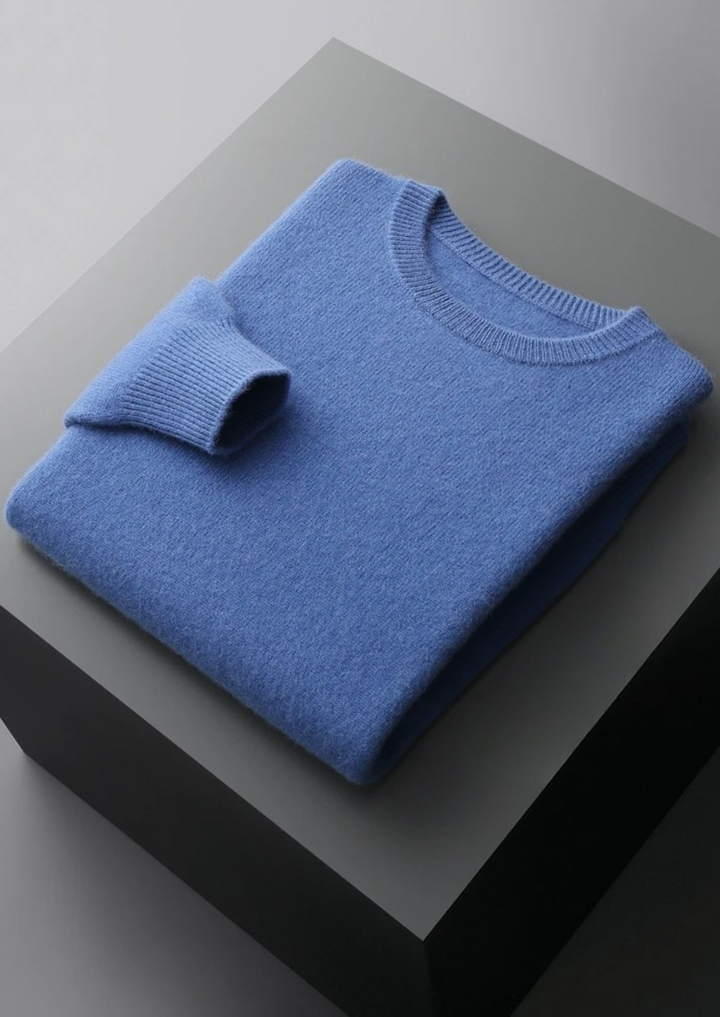 Pure Merino Crewneck blue image 1 #color_blue