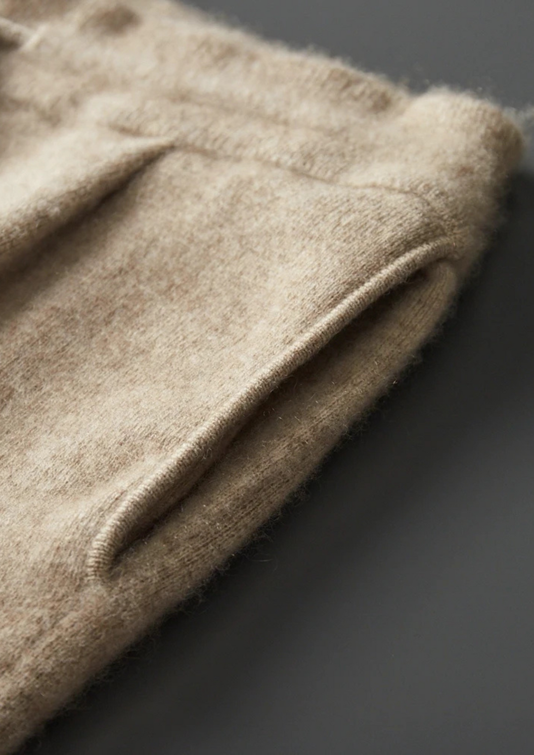 Premium Cashmere Denis Leisure Set sand image 5 #color_sand