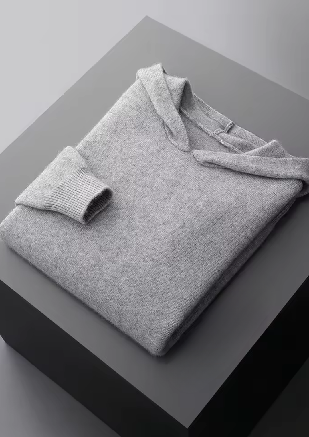 Cashmere Hoodie light gray image 1 #color_light-gray