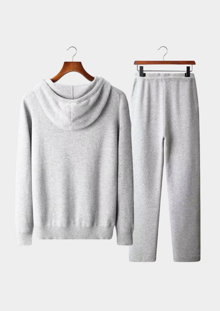 Pure Extra-Fine Merino Wool Savro Set light gray image 2 #color_light-gray