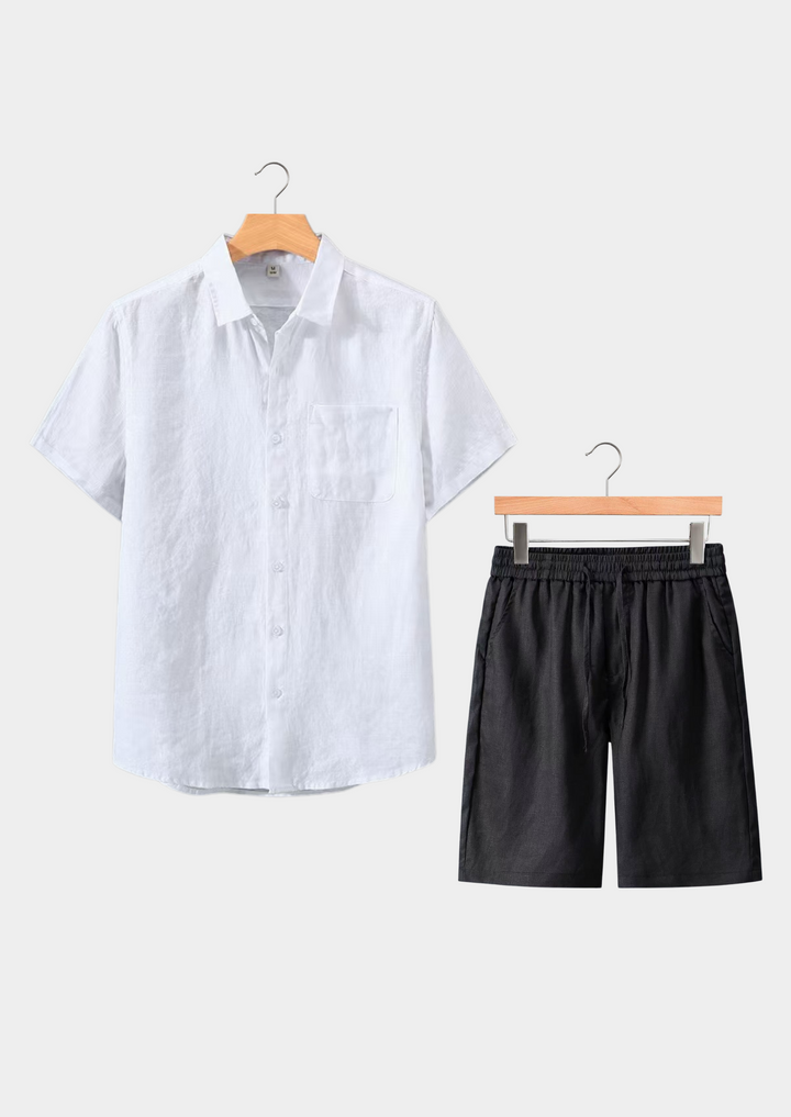 Dolcevita Shortsleeve Summer Set white/black image 1 #color_white