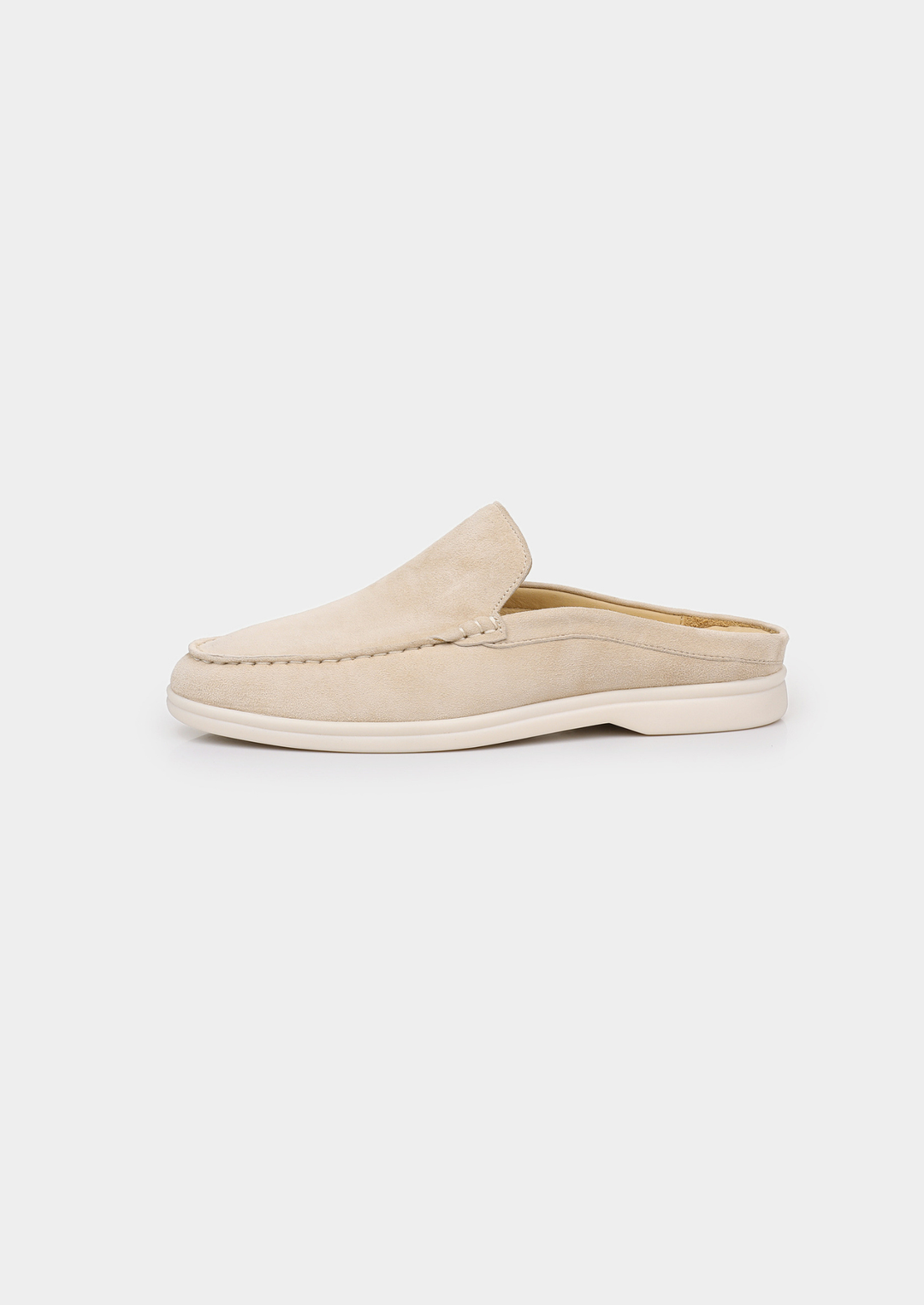 Marina Suede Slipper ivory image 4 #color_ivory