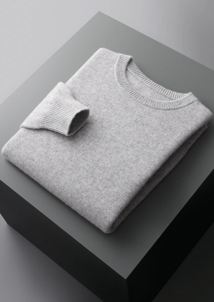 Pure Merino Crewneck light gray image 1 #color_light-gray