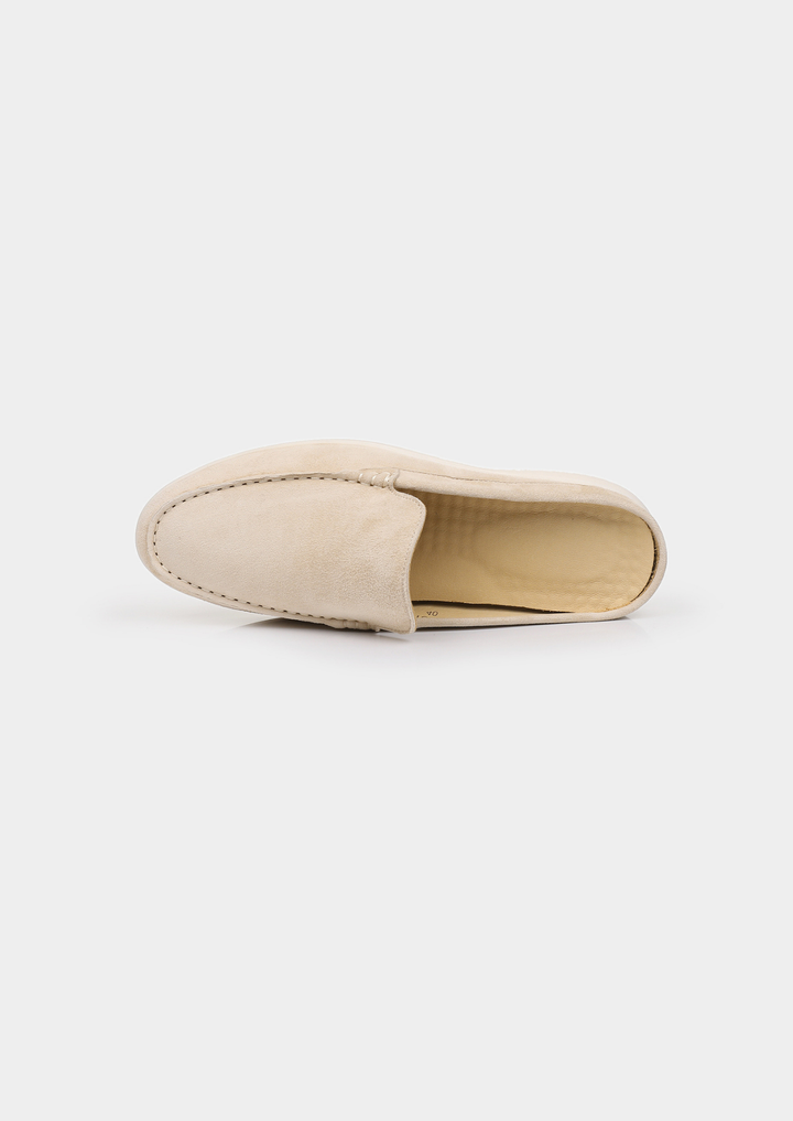 Marina Suede Slipper ivory image 3 #color_ivory