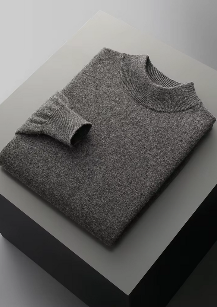 Pure Merino Mockneck dark gray image 1 #color_dark-gray