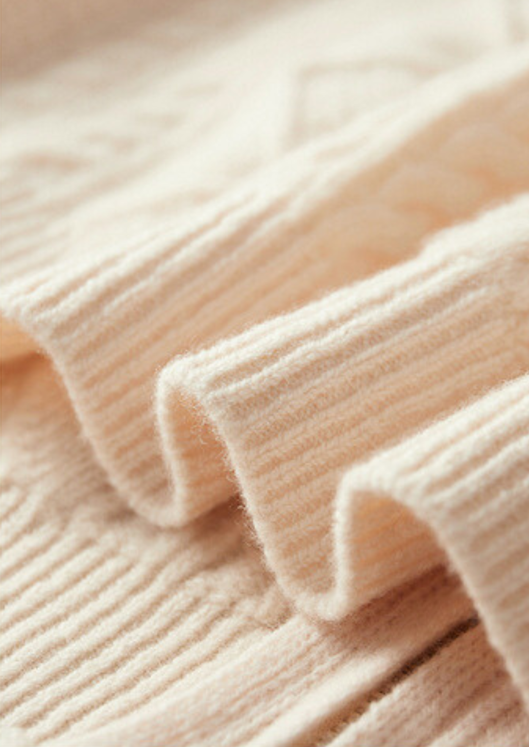 Pure Merino Wintertime Zip Hoodie sand image 4 #color_sand