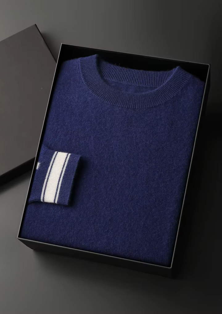 Premium Cashmere Vienna Leisure Set navy blue image 2 #color_navy-blue