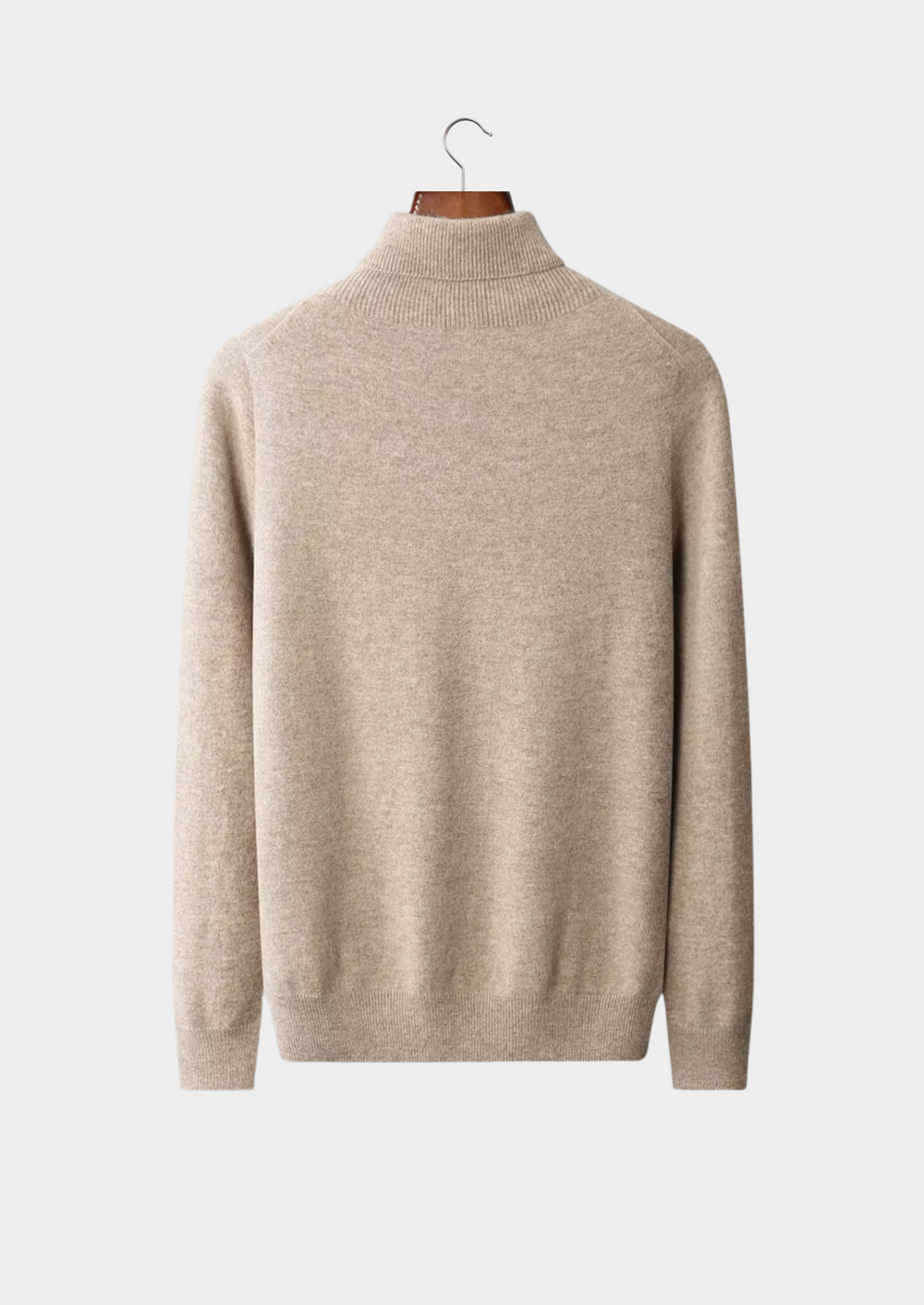 Pure Merino Rollneck beige image 2 #color_beige