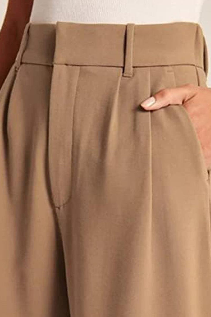 Classically Vogue Business Trousers khaki image 2 