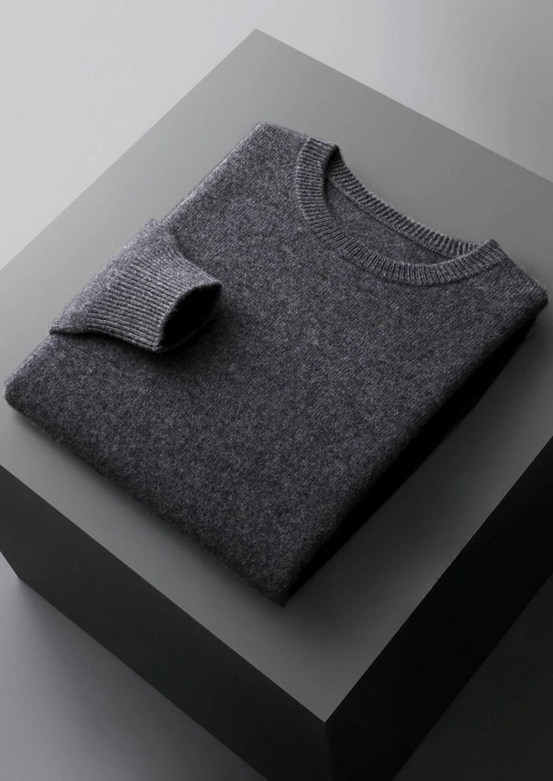 Pure Merino Crewneck dark gray image 1 #color_dark-gray