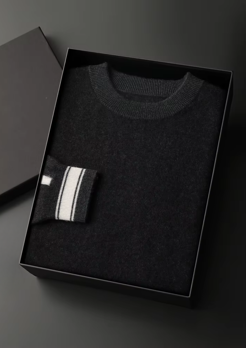 Premium Cashmere Vienna Leisure Set black image 2 #color_black
