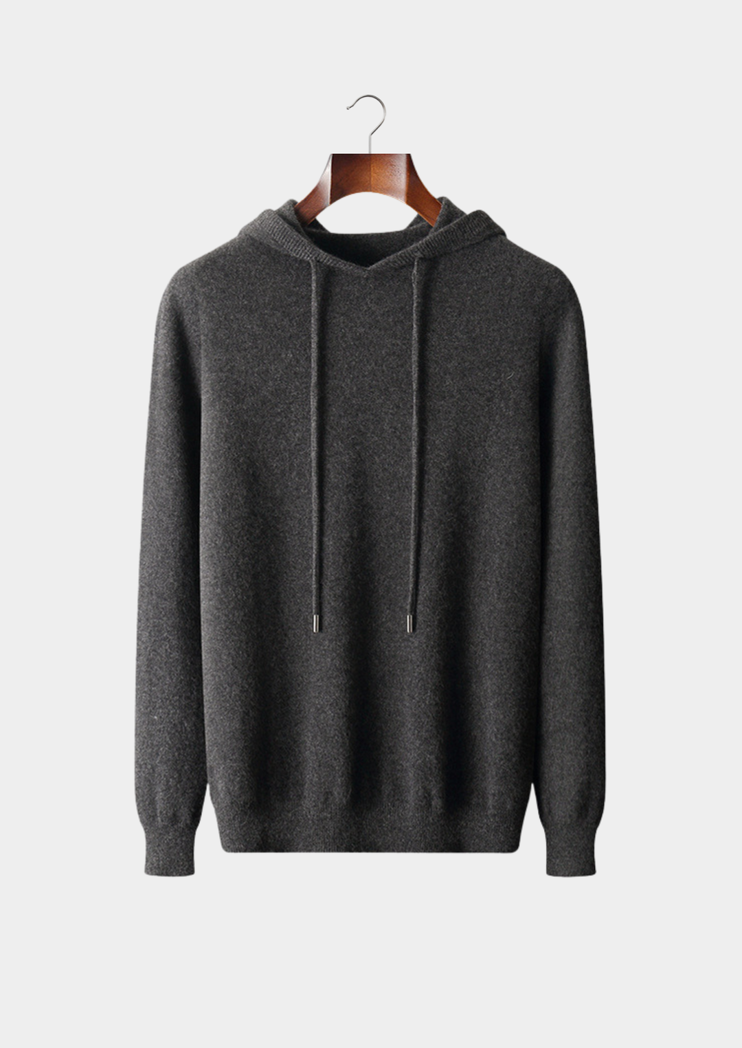 The Pure Merino Leisure Hoodie dark gray image 1 #color_dark-gray