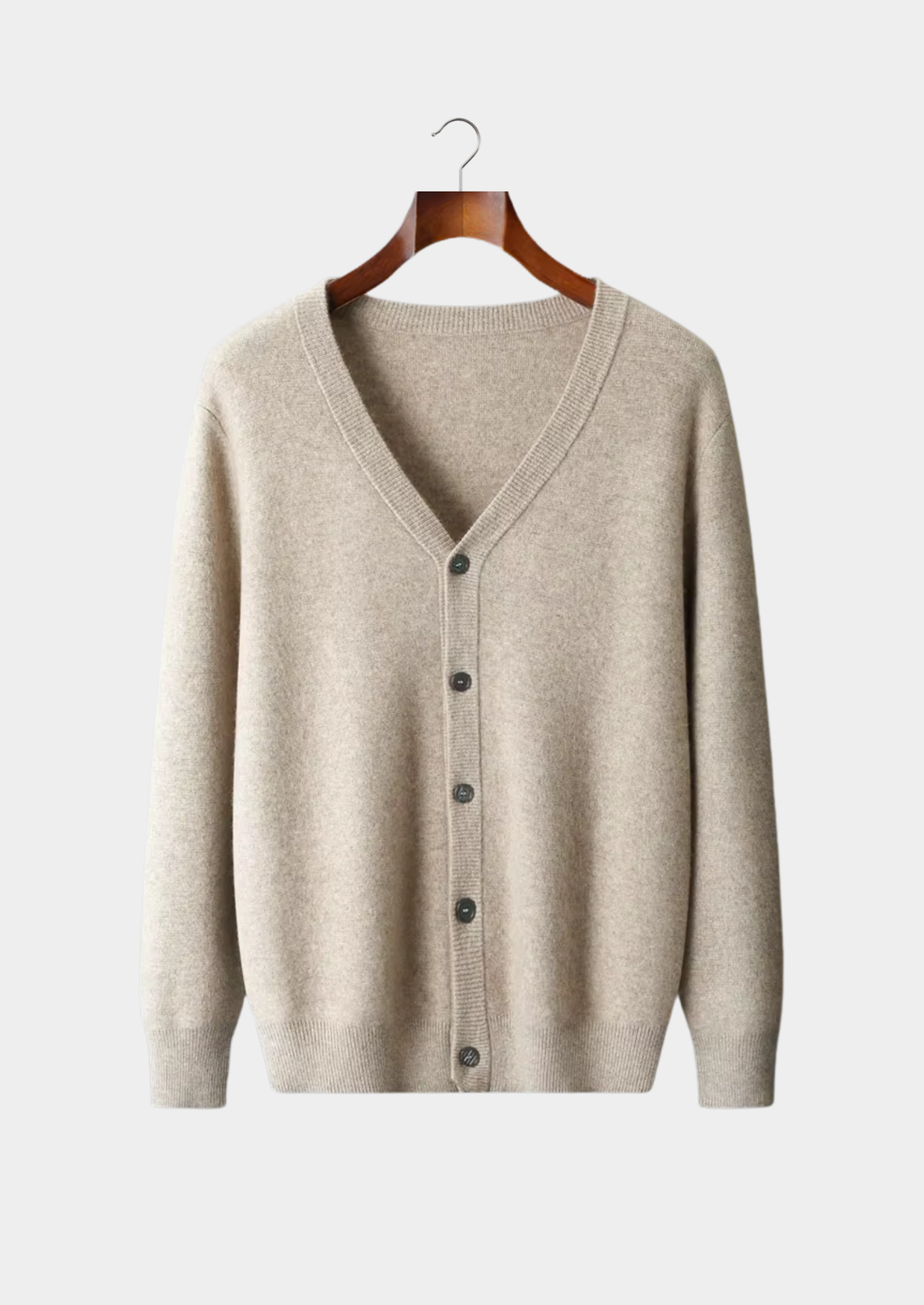 Pure Merino Cardigan sand image 1 #color_sand