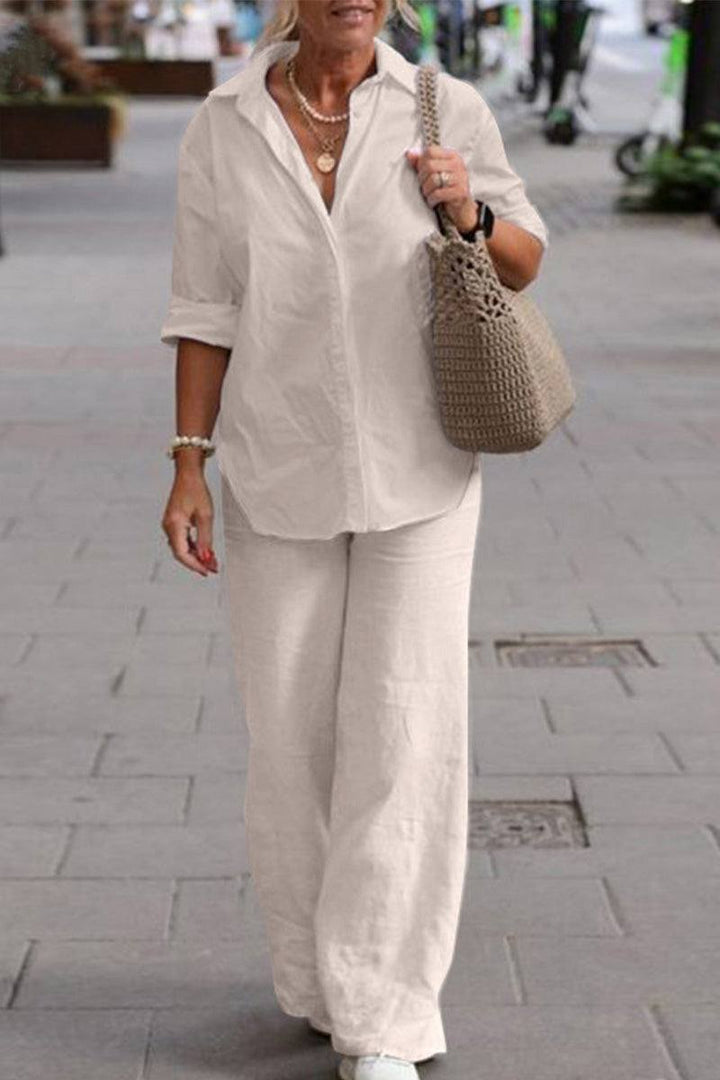 The Relaxed Shirt &amp; Trousers Two-Piece Set