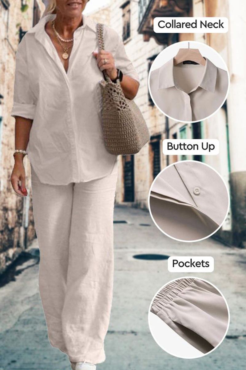 The Relaxed Shirt &amp; Trousers Two-Piece Set
