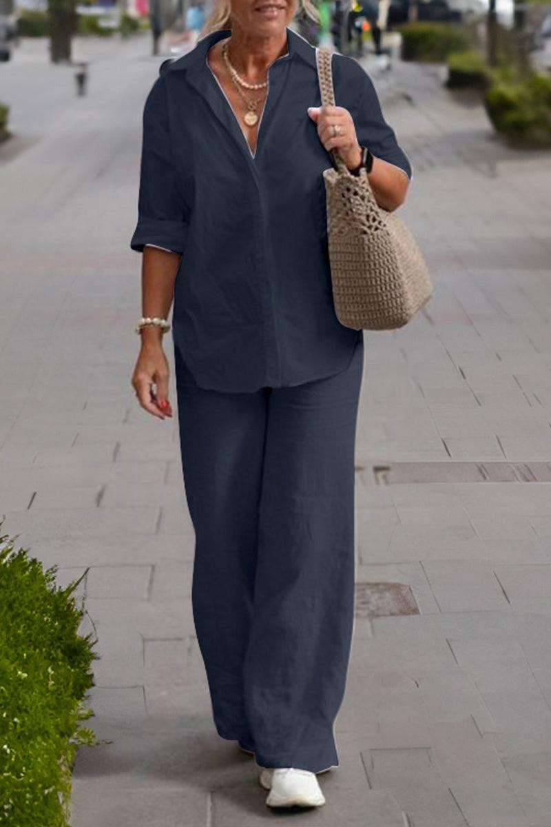 The Relaxed Shirt &amp; Trousers Two-Piece Set