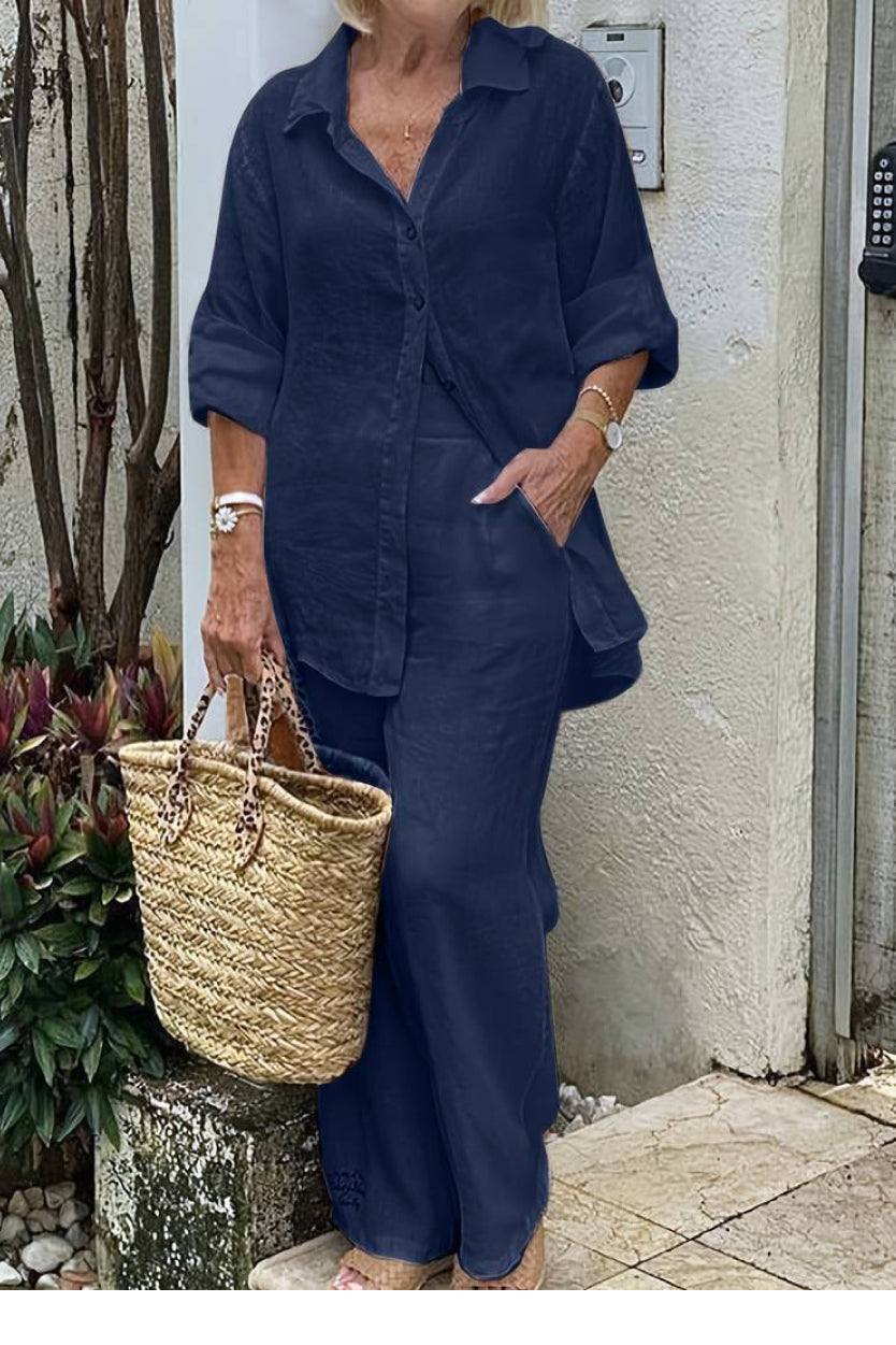 The Relaxed Shirt &amp; Trousers Two-Piece Set