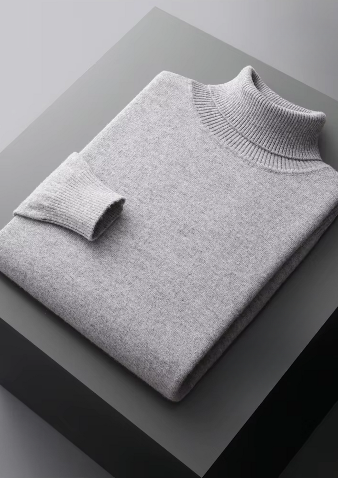 Pure Merino Rollneck light gray image 1 #color_light-gray