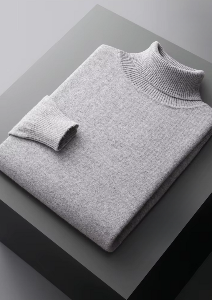 Pure Merino Rollneck light gray image 1 #color_light-gray