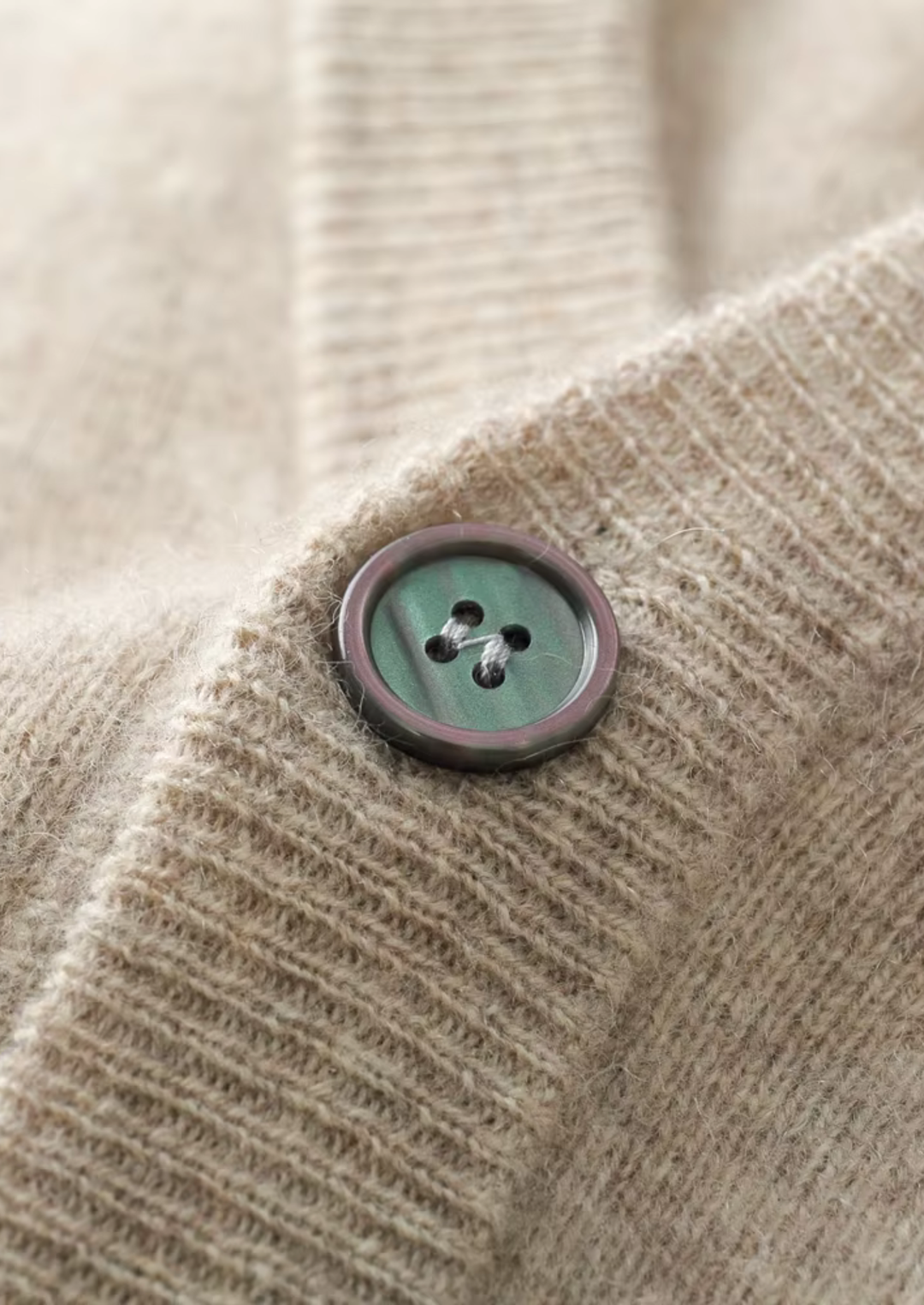 Pure Merino Cardigan sand image 4 #color_sand