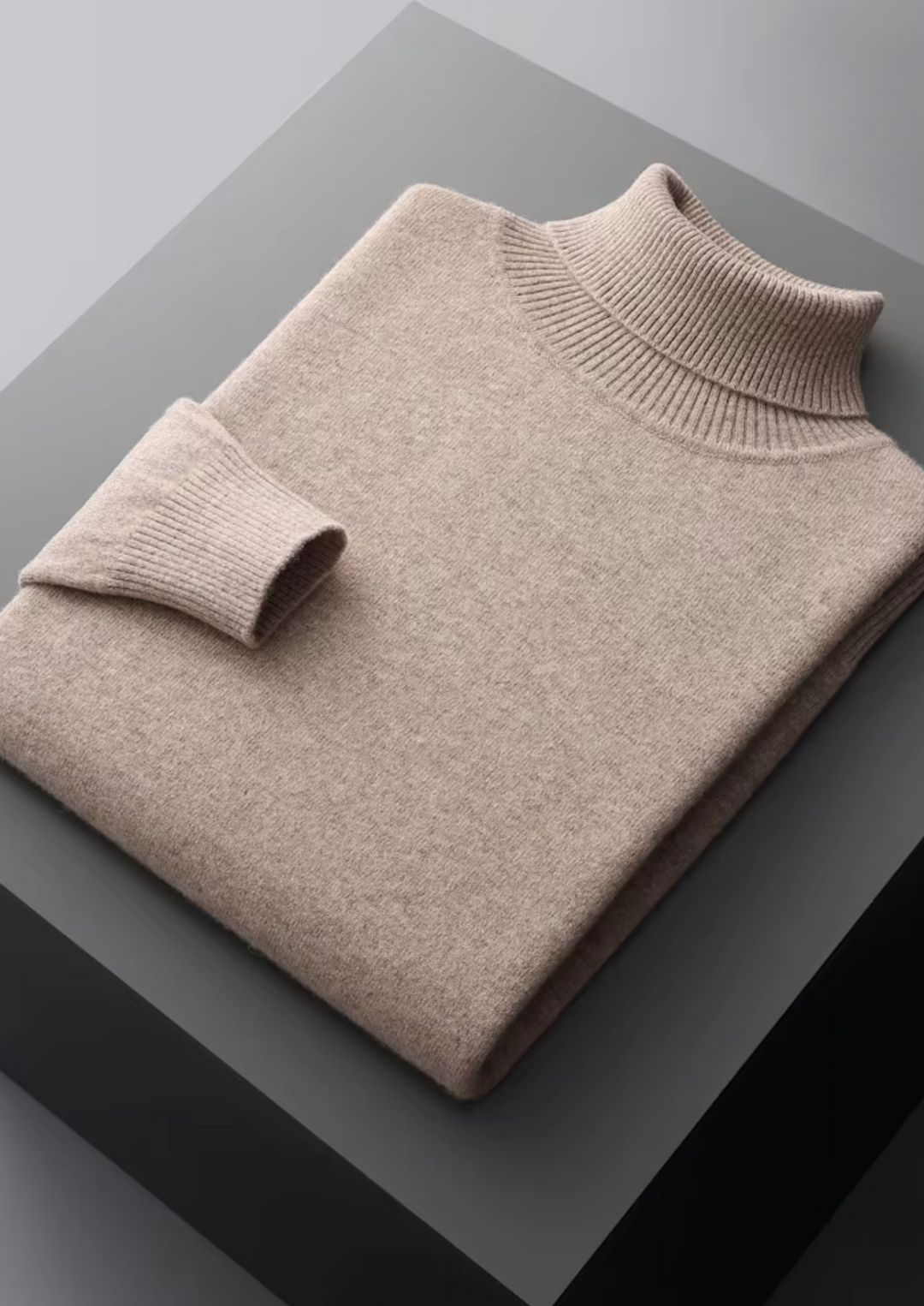 Pure Merino Rollneck beige image 3 #color_beige