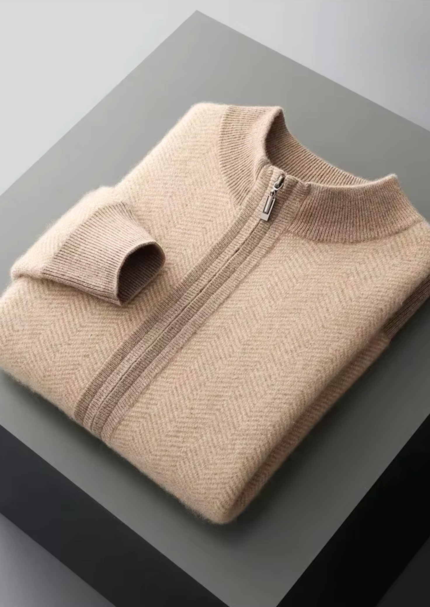 The Pure Merino Herringbone Set